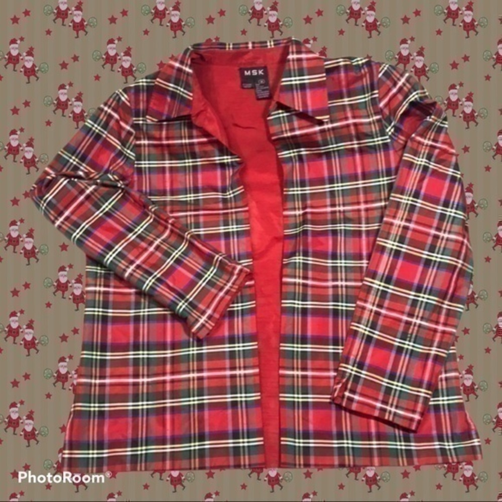 ▶️Vintage◀️ Plaid jacket reversible jacket